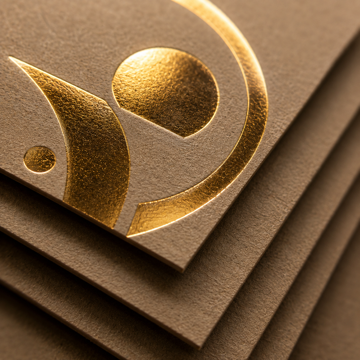 Foil stamped cosmetic packaging